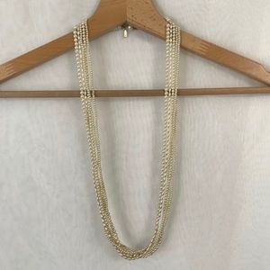 Vintage Marvella Multistrand Pearl Necklace